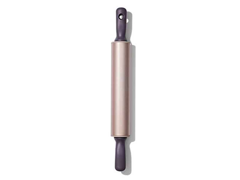 Unique Design Christmas Rolling Pin White Non-Stick Fondant